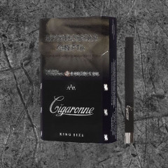 Cигареты Сигарон Кинг Сайз Черный (Cigaronne Кing Size Black 84mm)