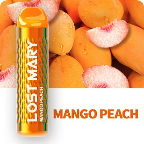 Электронная сигарета LOST MARY 3000 Mango Peach (Лост Мэри 3000 Манго Персик)